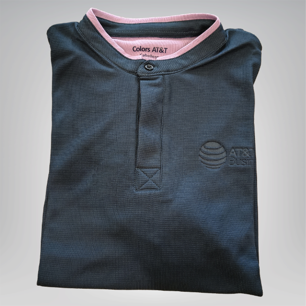 PLAYERA CUELLO MAO AZUL/LILA PRIMAVERA 2020 - Image 5
