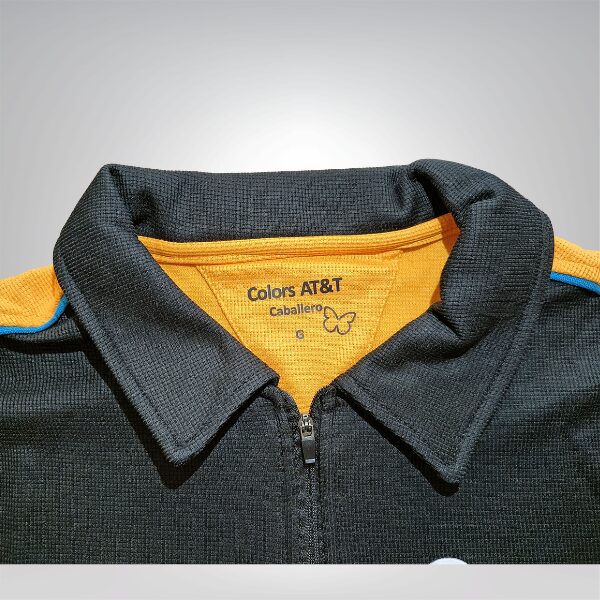 PLAYERA NEGRA/NARANJA MONARCA - Image 3