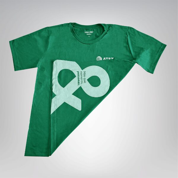 PLAYERA CUELLO REDONDO VERDE - Image 3